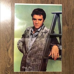 Vintage Elvis Presley “Elvisly Yours” 17”x. 12” Poster,  GREAT CONDITION!